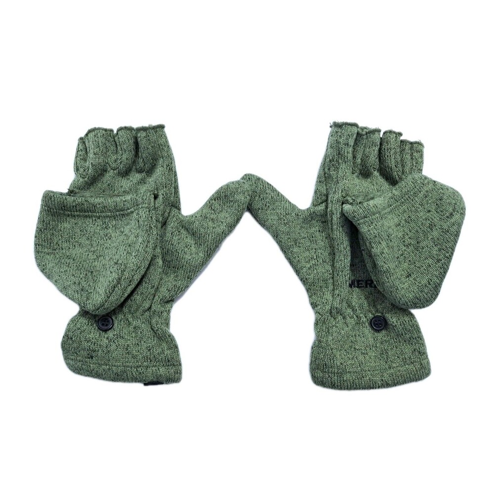 Merrell Convertible Mittens Gloves Flip Mitt Green Unisex Size XS Extra Small